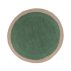 Tapis Lumbini 120 cm - cumulus/granit vert